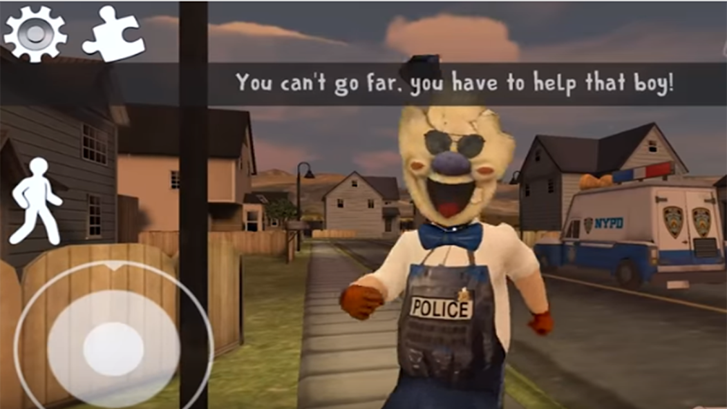 police  granny scream Mod Captura de tela 1