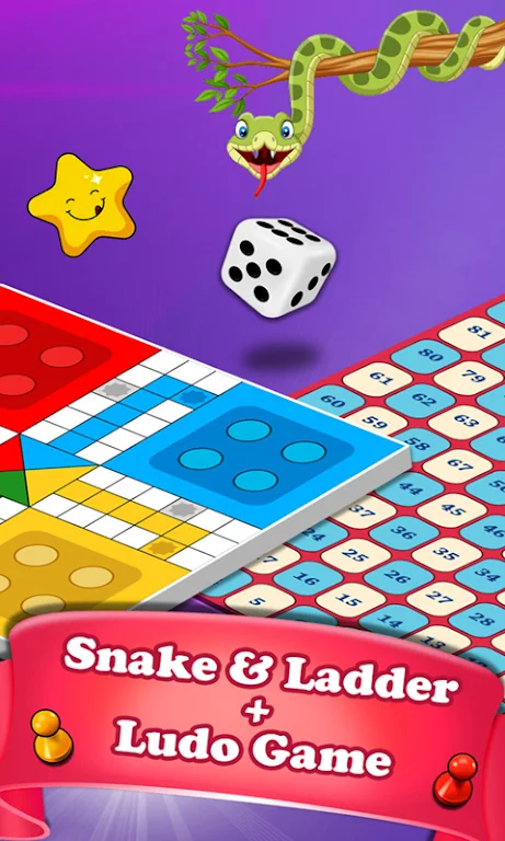 Snakes and Ladders Dice Game Screenshot 3