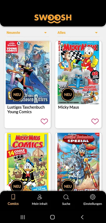 Swoosh Comics應用截圖第1張