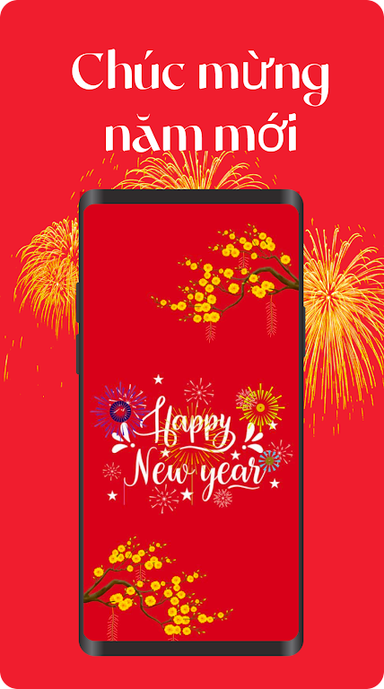 Vietnamese Tet 2025 Countdown 스크린샷 1
