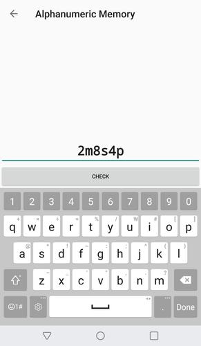 Alphanumeric Memory স্ক্রিনশট 3
