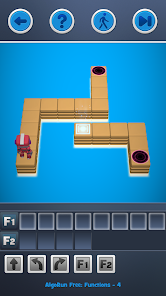 AlgoRun : Coding game Скриншот 2