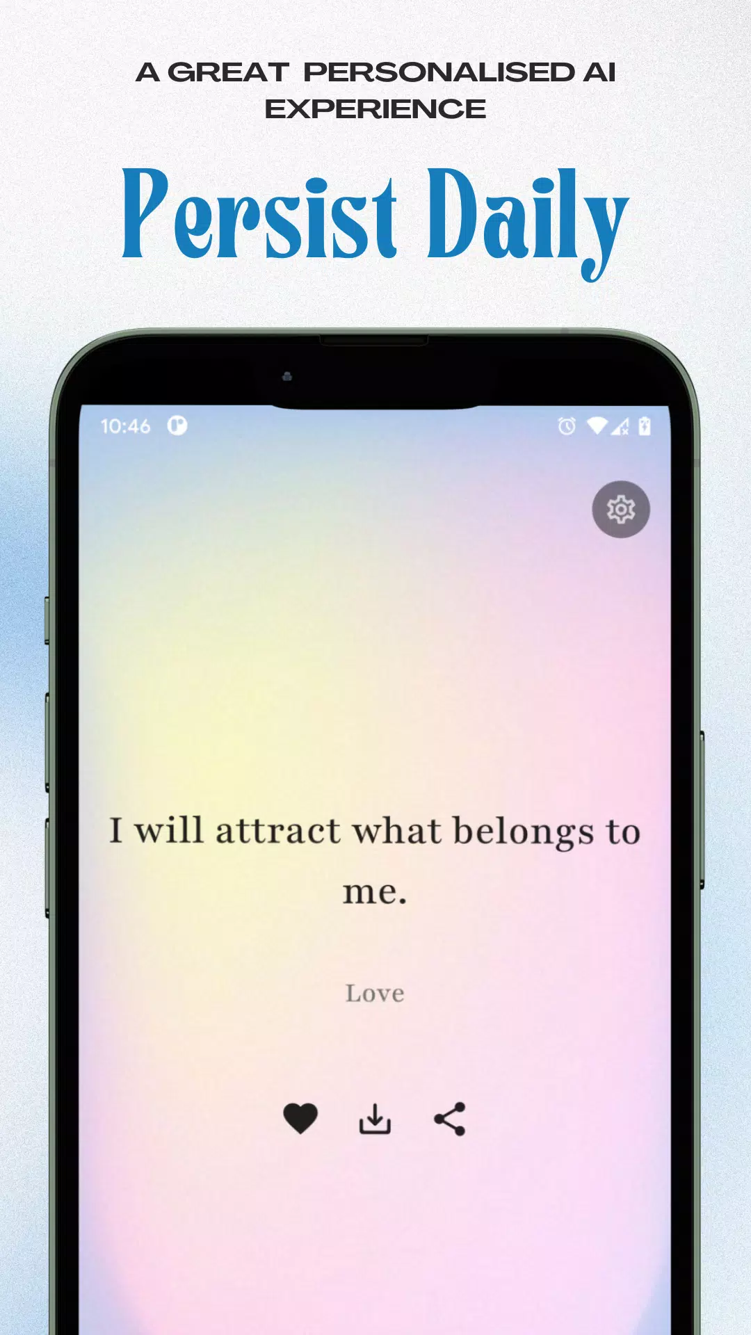 AI Uplift - Daily Affirmations Скриншот 2