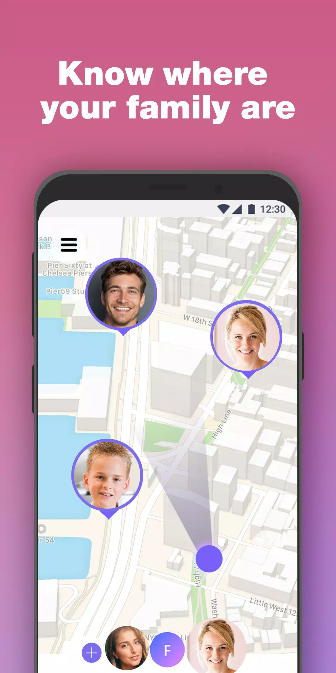 My Family - Family Locator स्क्रीनशॉट 1