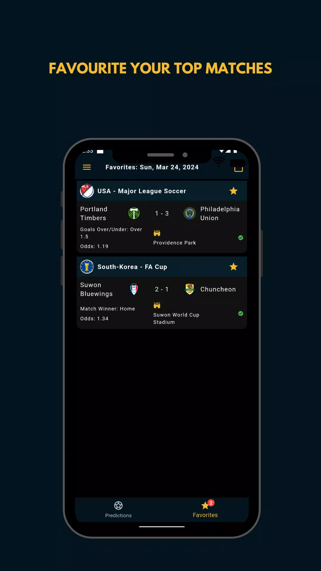 Schermata 2+ Odds Daily Betting Tips 4