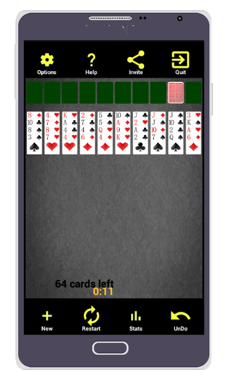 Free Solitaire - Forty Thieves應用截圖第2張