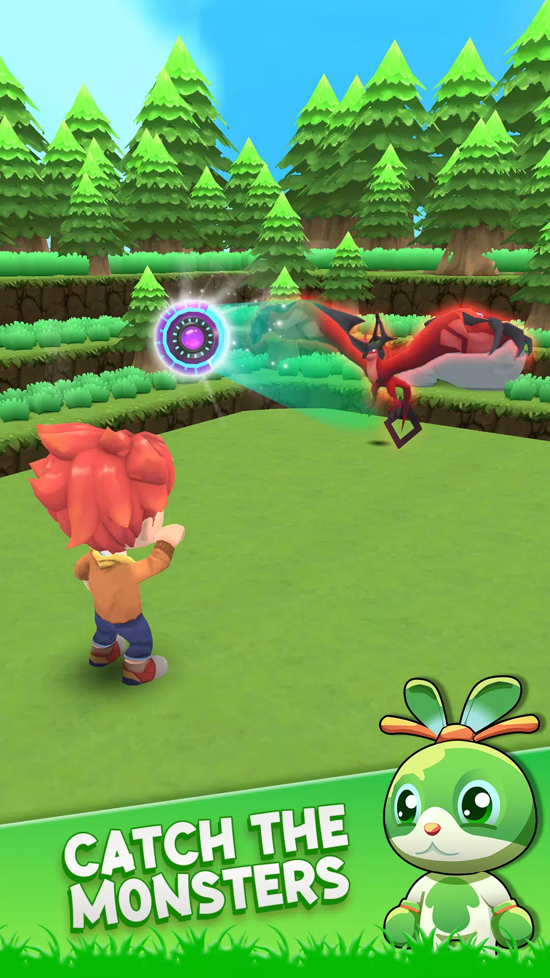 Negamon Lite: Monster Battle ภาพหน้าจอ 1