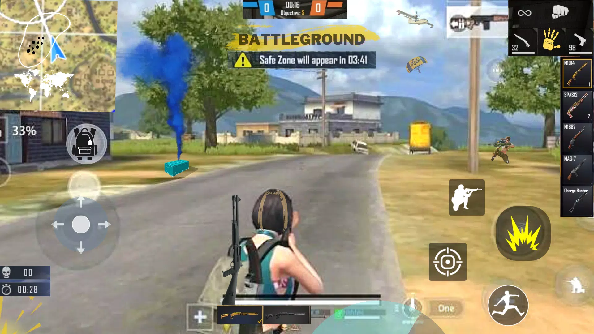 Schermata Offline Clash Squad Shooter 3D 1