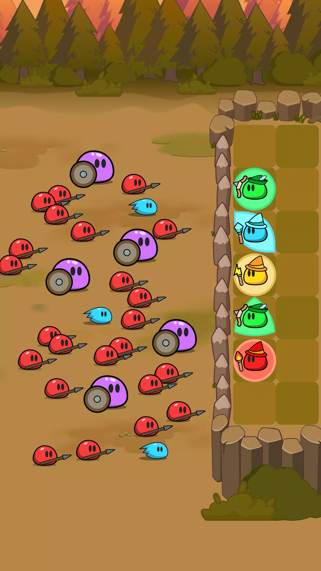 Slime Rush TD Screenshot 1