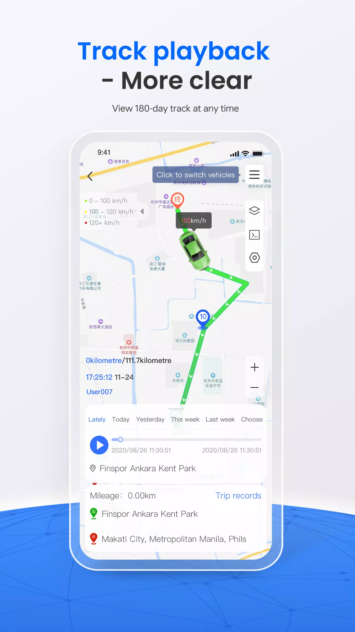Schermata WhatsGPS 3