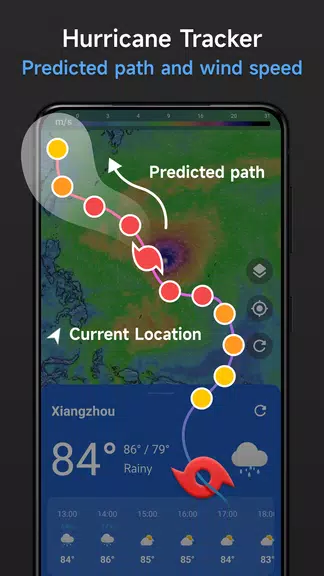 Live Weather & Radar Map 스크린샷 2