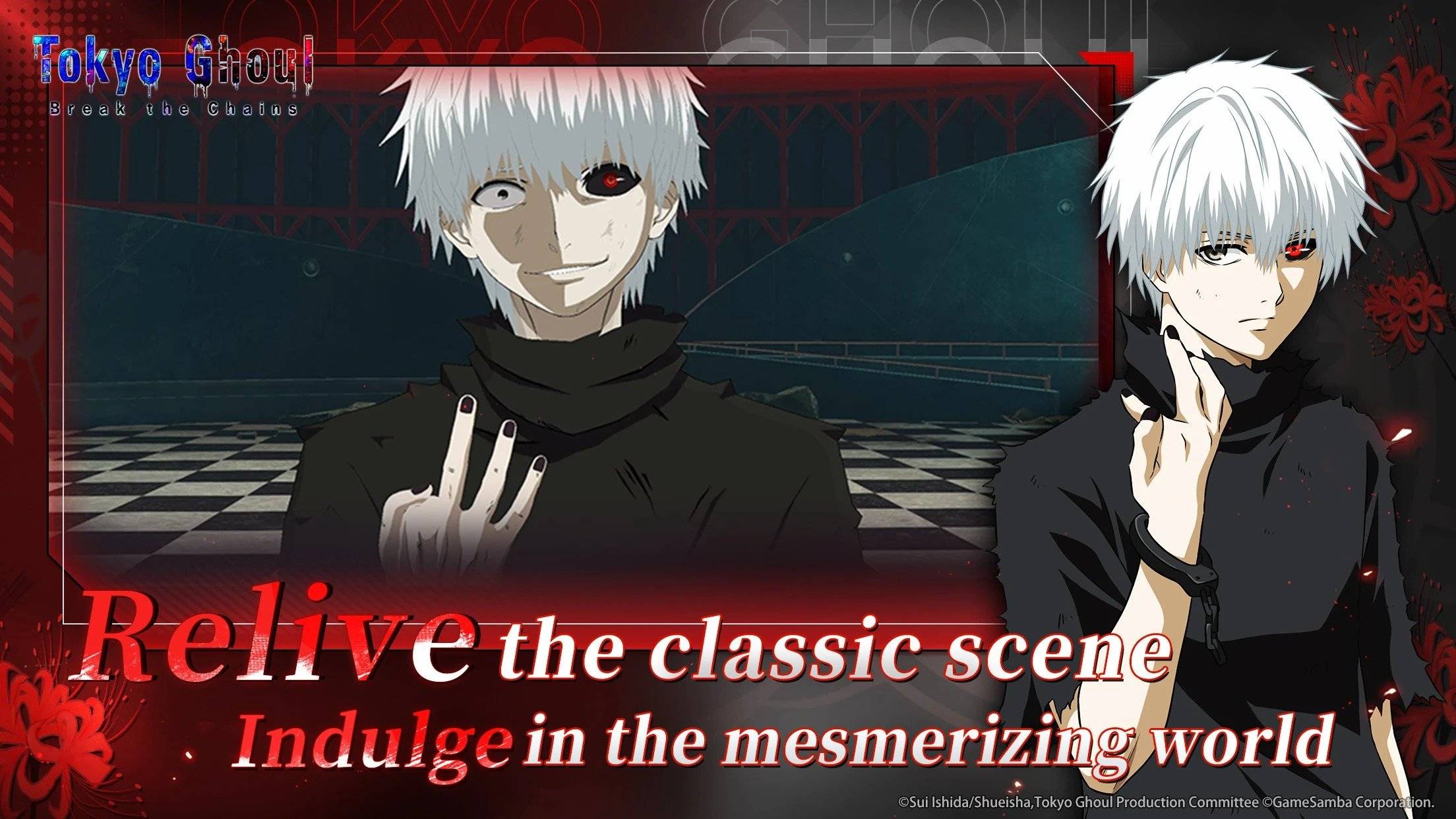 Bukas ang Mga Pre-Rehistrasyon Para sa Tokyo Ghoul · Hatiin ang Mga Kadena Sa Mga Piling Rehiyon
