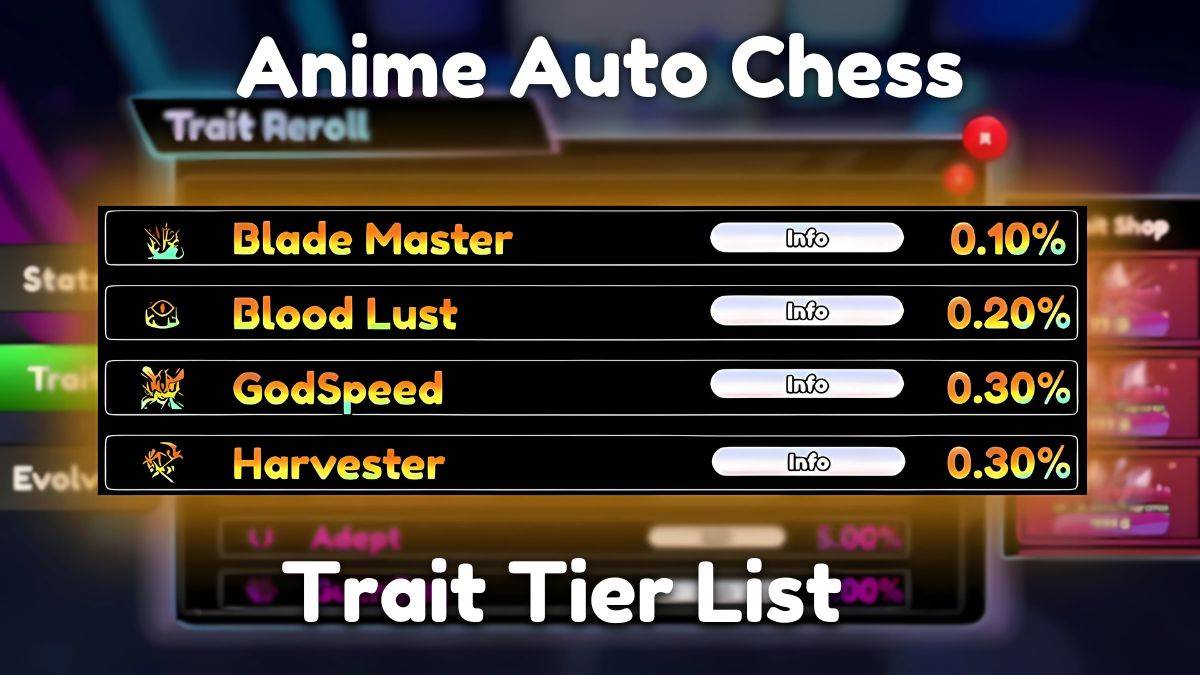 Anime Auto Chess Trait Tier List [na -update](Enero 2025)