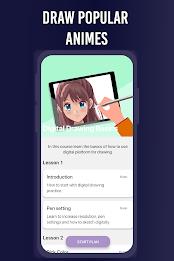 Learn To Draw Anime App Screenshot 2