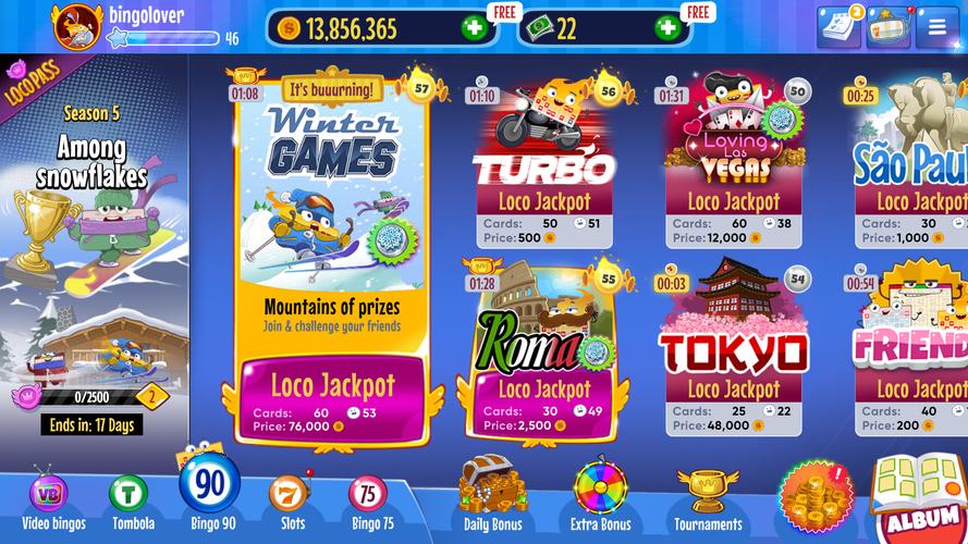 Bingo Lotto Tombola Online Captura de pantalla 2
