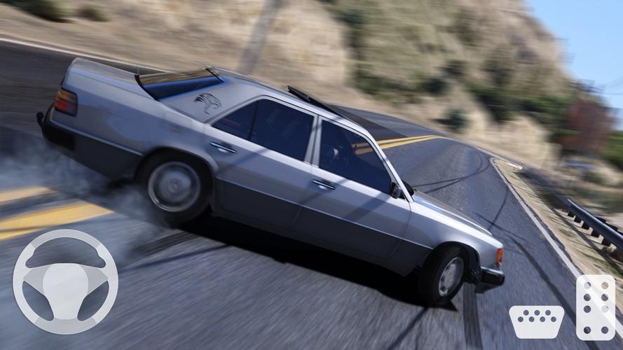 E500: City Car Drive 스크린샷 2
