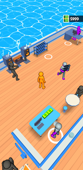 Boat Venture: Idle Manager Mod Captura de tela 4