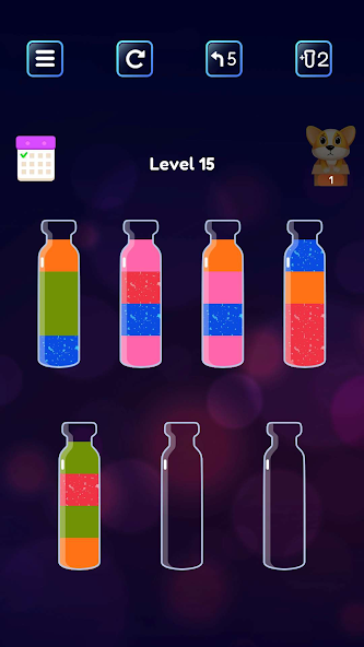 Soda Sort: Water Color Puzzle Mod Ảnh chụp màn hình 3