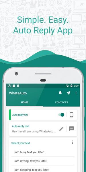 Whatauto – Автоответ Скриншот 1