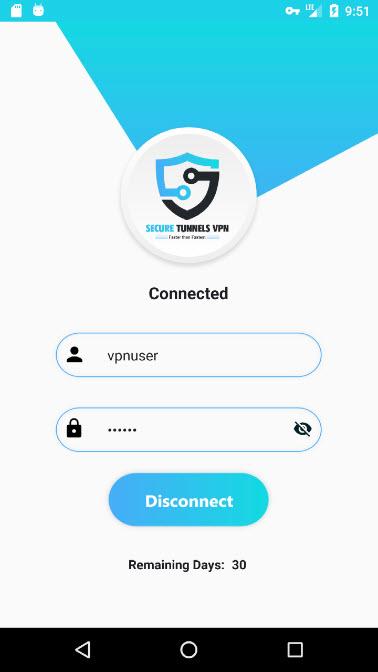 S Tunnels VPN Capture d’écran 1