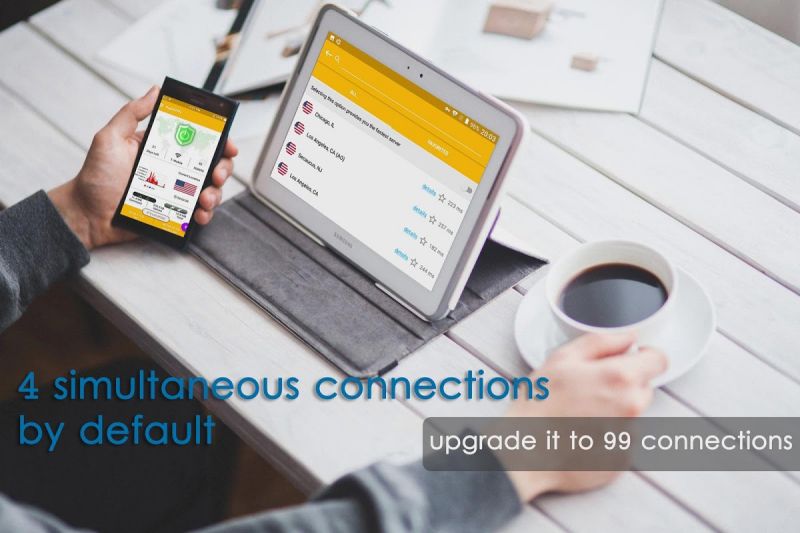 Schermata RapidVPN - Secure VPN Tunnel with free trial 3