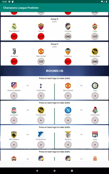 Champions Football Predictor應用截圖第4張