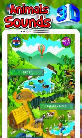 Animals Sounds For Kids ภาพหน้าจอ 1