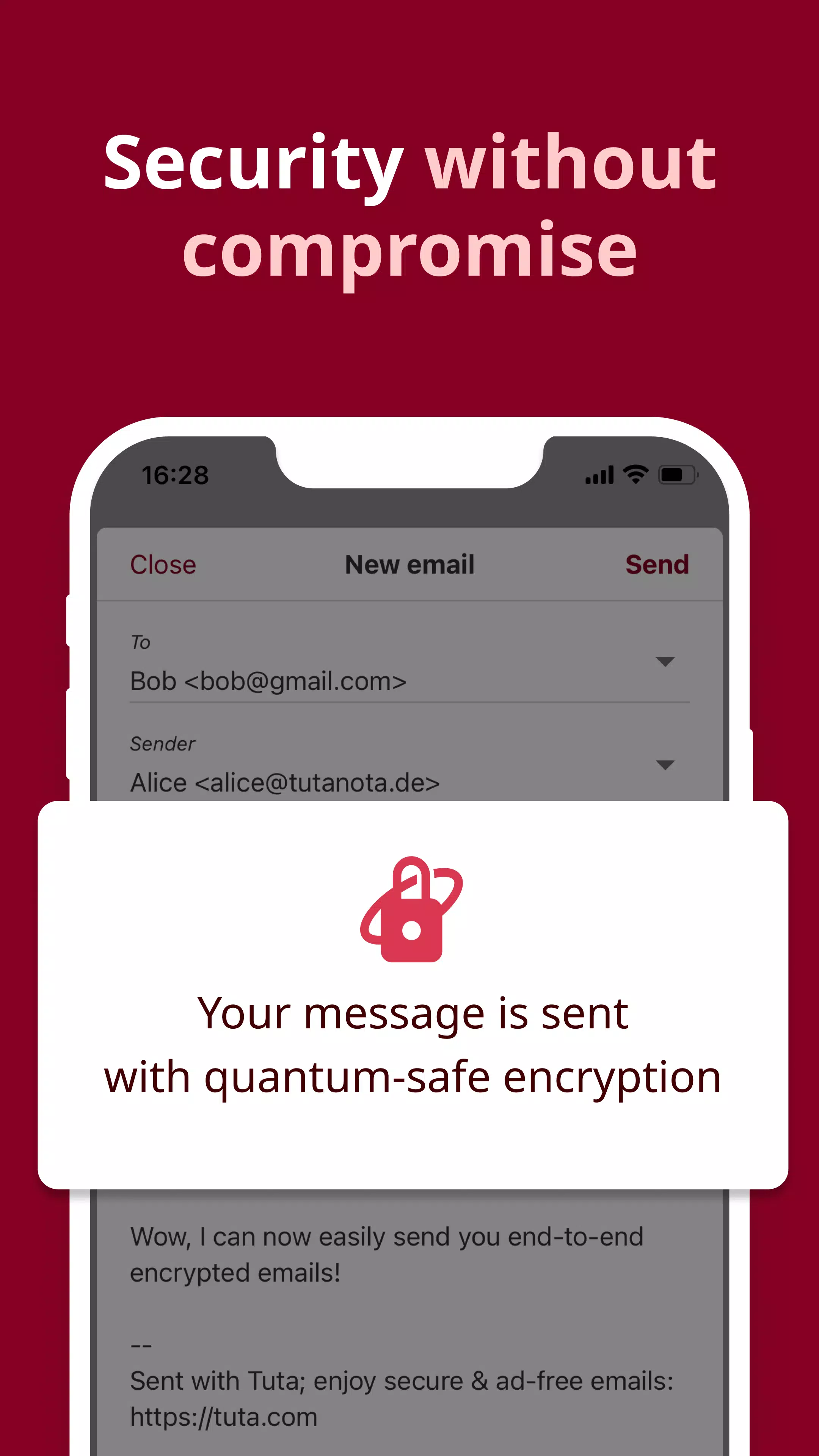 Private Encrypted Email Tuta Zrzut ekranu 4