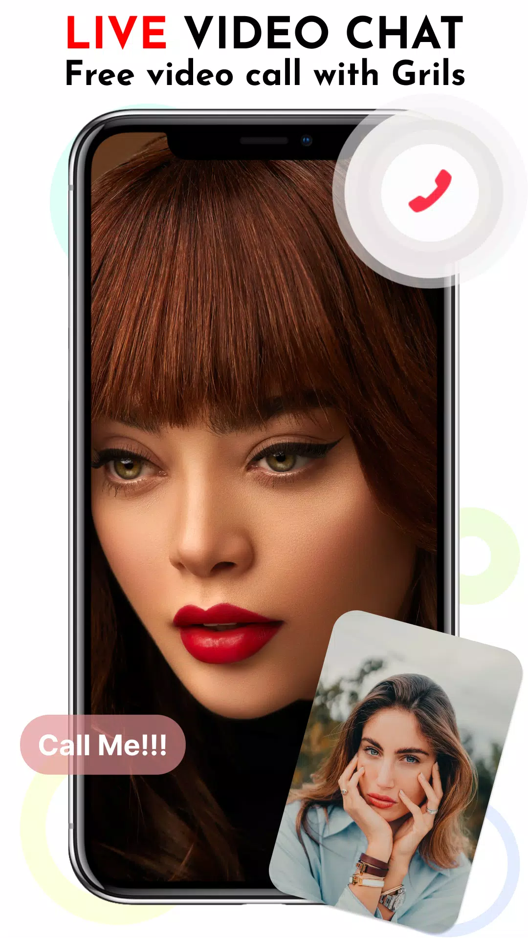 Sexy Video Call & Sexy Chat Tangkapan skrin 2