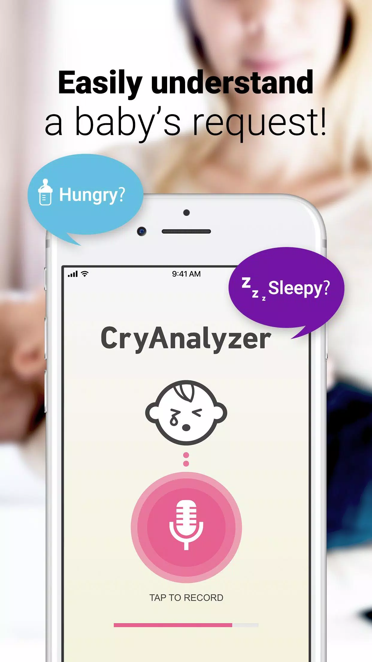 CryAnalyzer - baby translator Capture d’écran 2