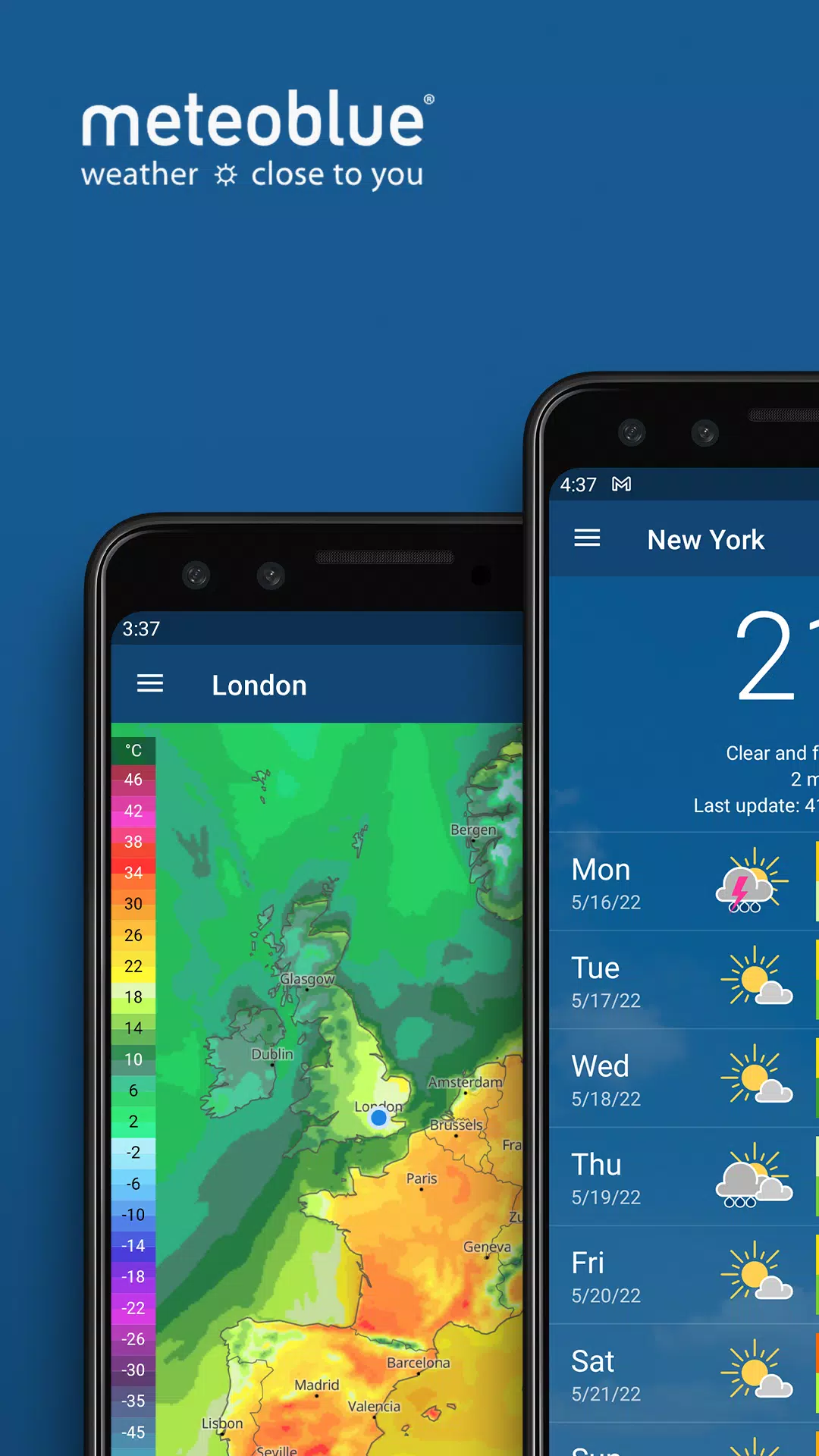 meteoblue Screenshot 1
