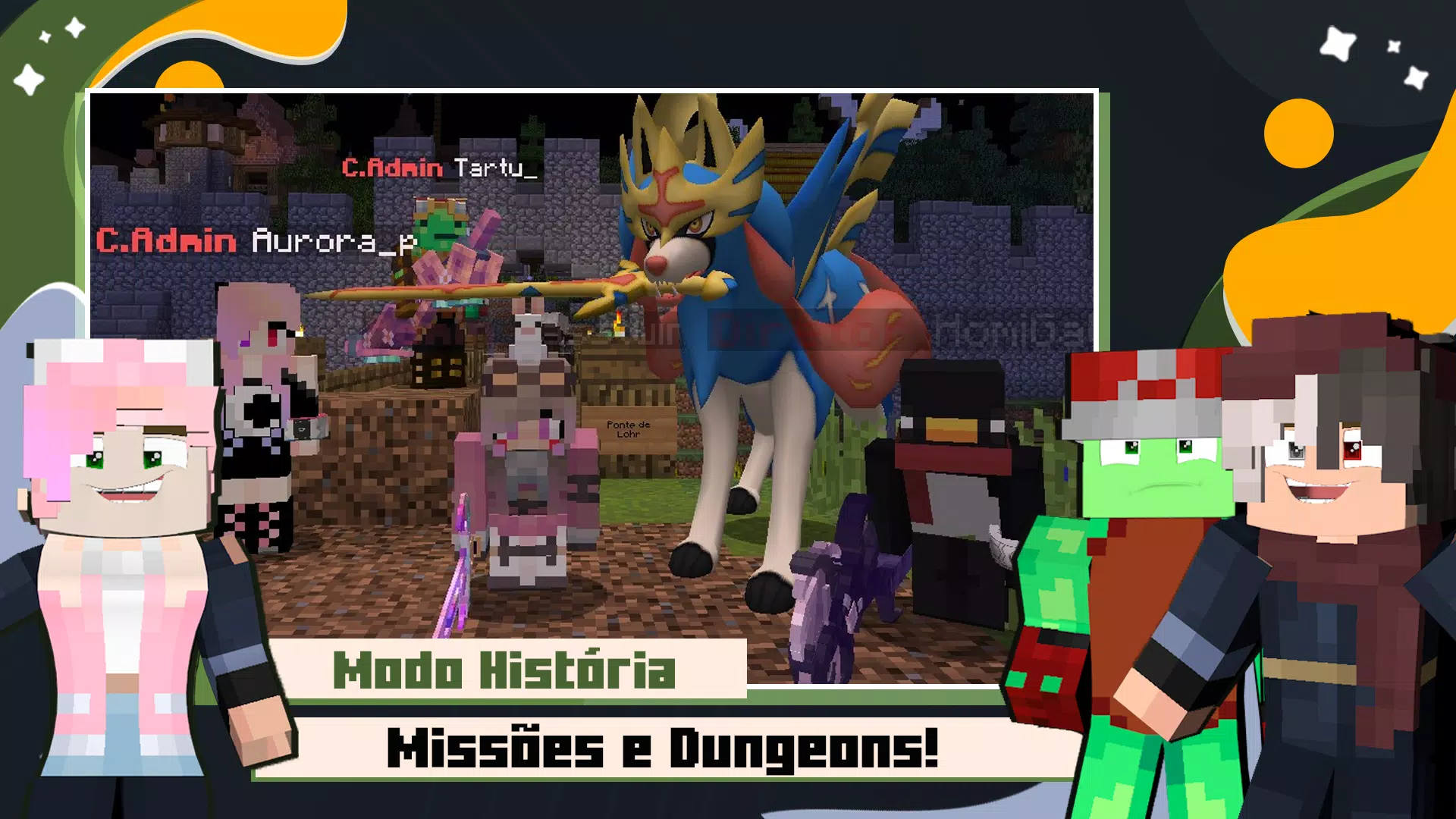 Pixelmon Brasil應用截圖第3張