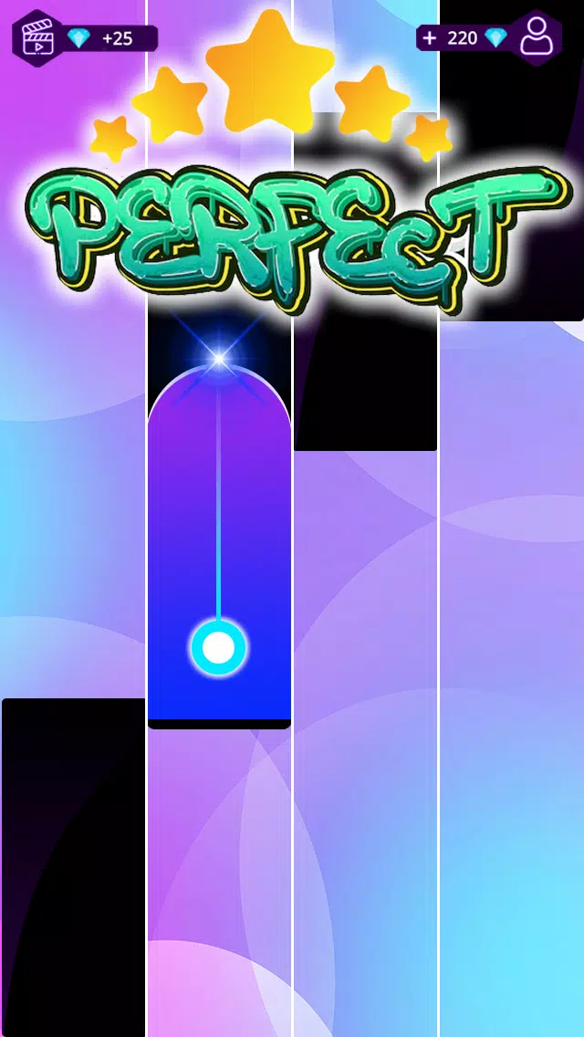 Stranger Things 4 Piano Tiles ဖန်သားပြင်ဓာတ်ပုံ 3