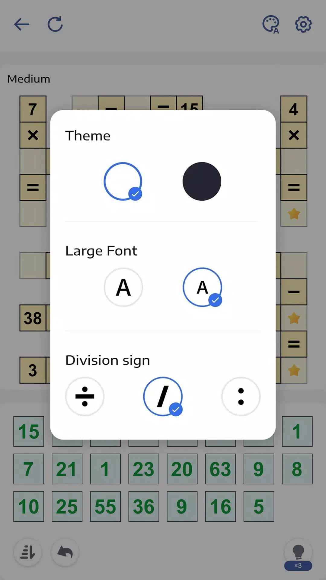 Crossmath - Math Puzzle Games 스크린샷 4