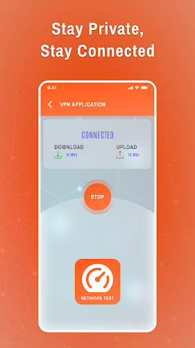 Fox VPN Unlimited Fast Proxy Captura de pantalla 1