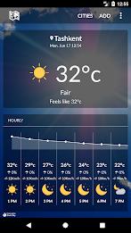 Uzbekistan Weather應用截圖第1張
