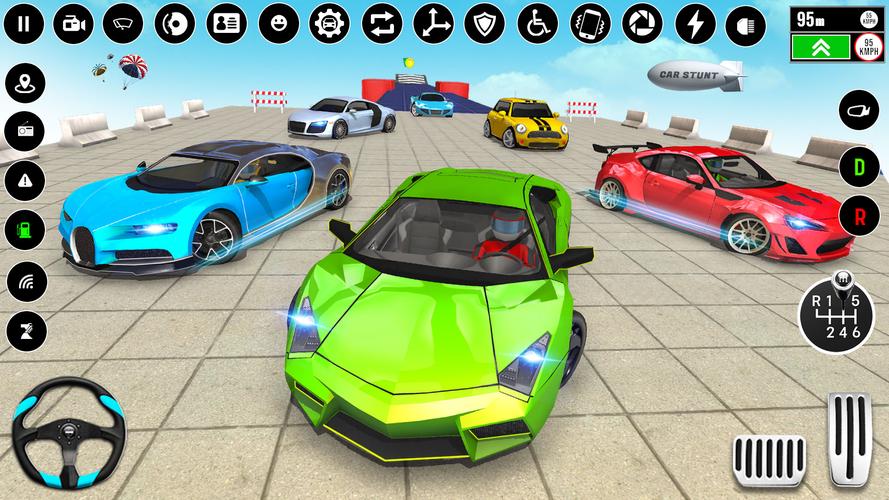 GT Car Stunt : Ramp Car Stunts Captura de pantalla 3
