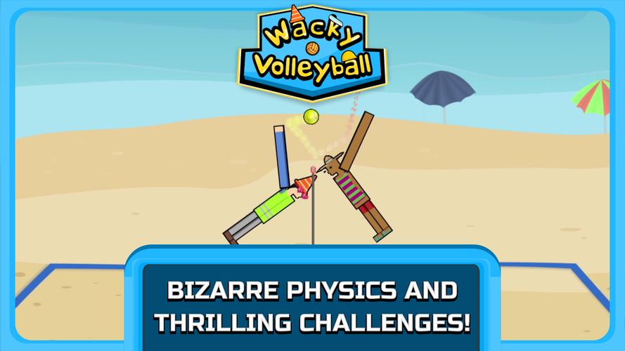 Wacky Volleyball应用截图第1张