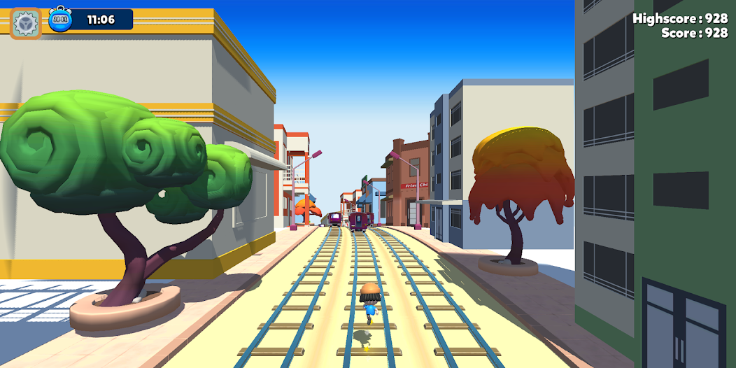 Subway Run Mod Captura de pantalla 2