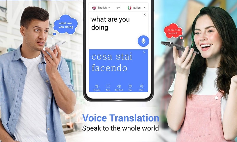 All Language Translate App Capture d’écran 1