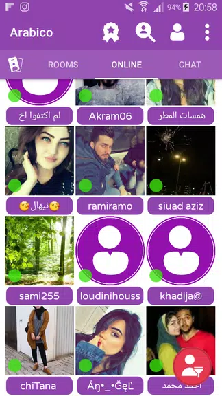 Arabico - Meet Arabs People & Chat Rooms Ảnh chụp màn hình 2