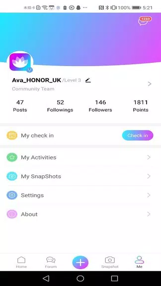 HONOR Club Schermafbeelding 4