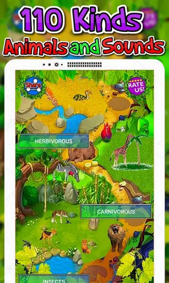 Animals Sounds For Kids ภาพหน้าจอ 2