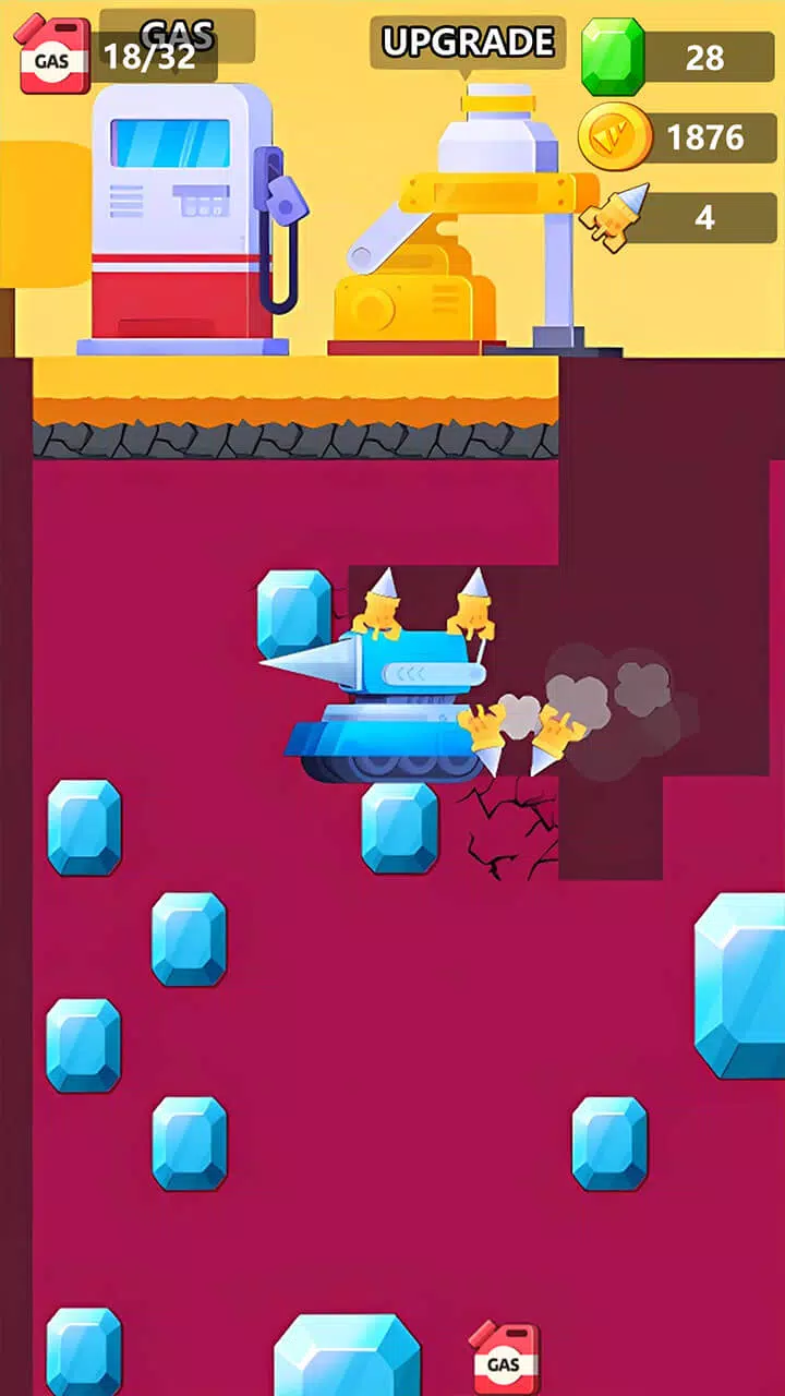 Gems Adventure-Mech Evolution Screenshot 1