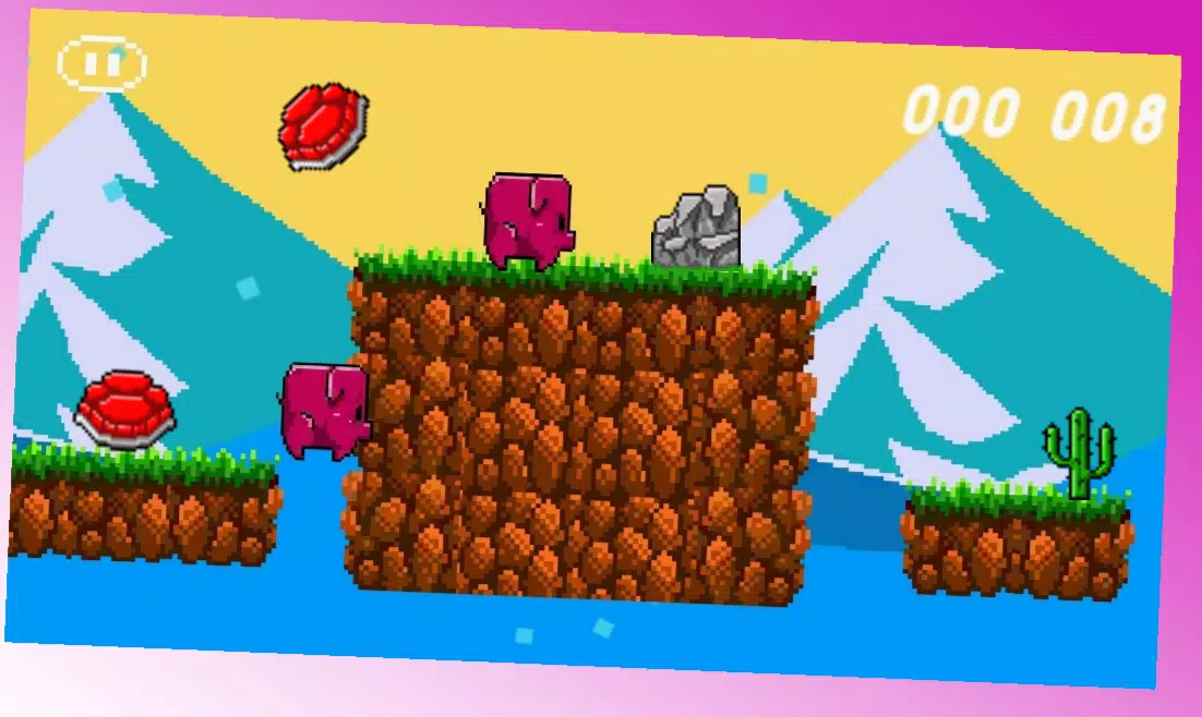 Turbo Pig platformer pixel art应用截图第4张