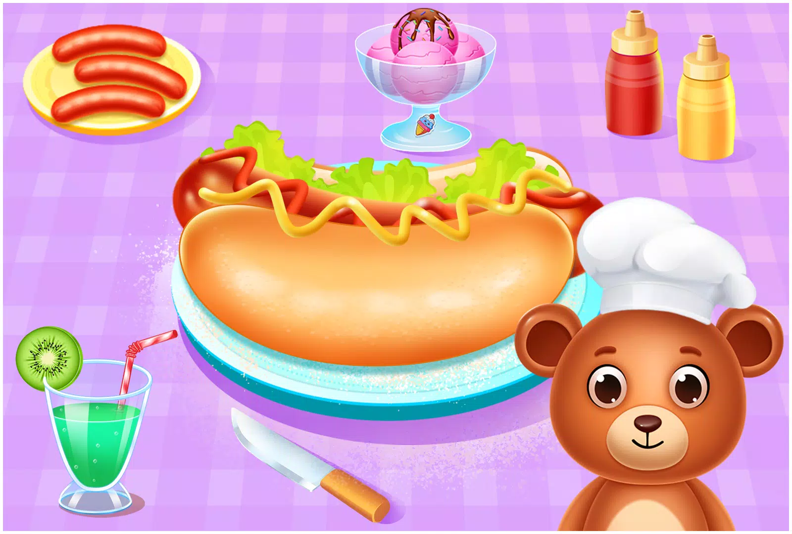 Animal Cafe Cooking Game應用截圖第2張