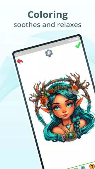 Pixel Dye: Color by number ภาพหน้าจอ 1