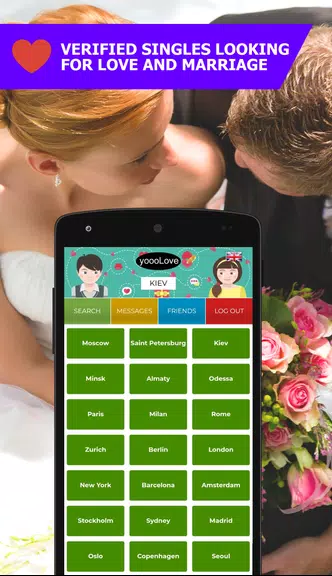 YoooLove Dating with auto-translation - Free chat স্ক্রিনশট 3