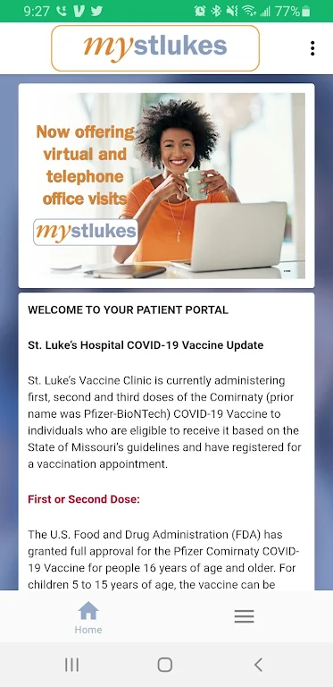 mystlukes Patient Portal スクリーンショット 3
