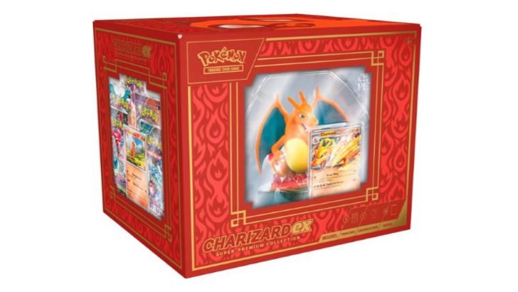 Preorder Now: Pokémon TCG Charizard Display for Prized Cards